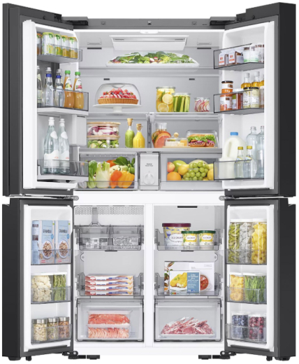 Холодильник з морозильною камерою Samsung RM90F67CECEO - 6