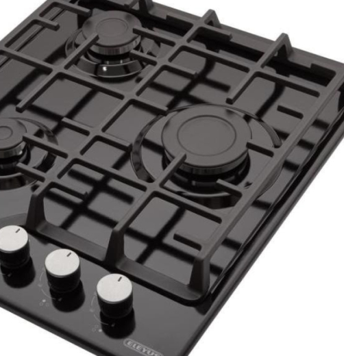 Газовая варочная поверхность Eleyus MAGENTA 45 BL CF - 5