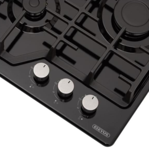 Газовая варочная поверхность Eleyus MAGENTA 45 BL CF - 7