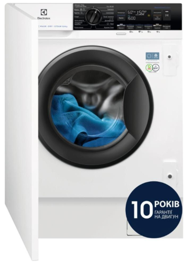 Встроенная стирально-сушильная машина автоматическая Electrolux EW7WN368SUI - 2