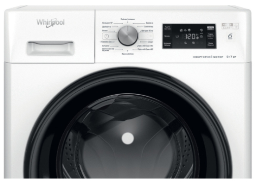 Прально-сушильна машина Whirlpool FFWDB 976258 BV UA - 2