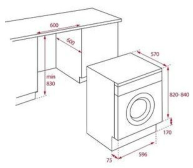 Встроенная стиральная машина Teka LI5 1080 (114000006) - 2