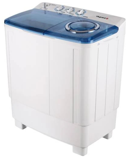 Пральна машина напівавтомат Vilgrand V814-2CR Blue - 3