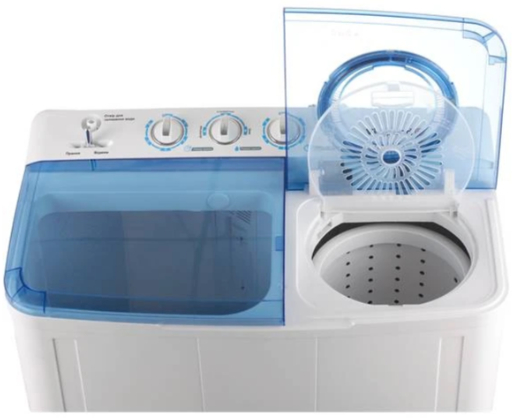 Пральна машина напівавтомат Vilgrand V814-2CR Blue - 4