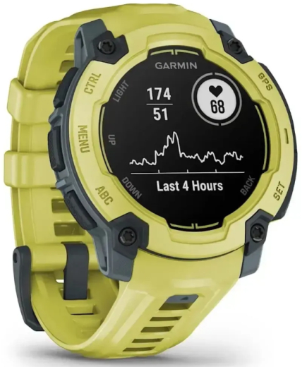 Смарт-часы Garmin Instinct E 45mm Electric Lime with Electric Lime Band (010-02933-01) - 2