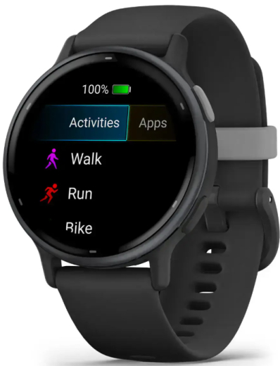 Смарт-часы Garmin Vivoactive 5 Slate Aluminum Bezel with Black Case and Silicone Band (010-02862-10) - 2