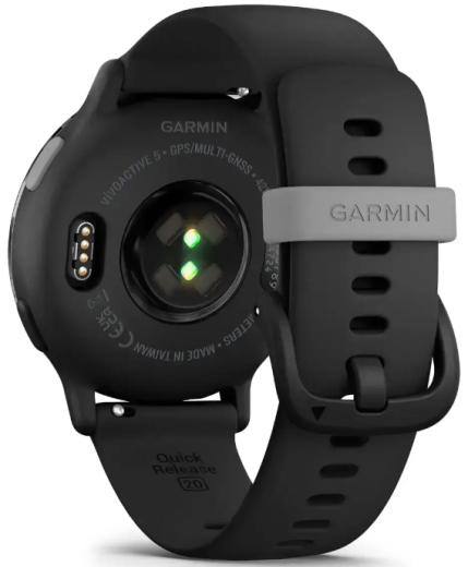 Смарт-часы Garmin Vivoactive 5 Slate Aluminum Bezel with Black Case and Silicone Band (010-02862-10) - 4