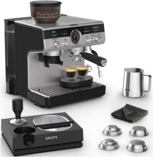 Кавоварка рожкова Krups Precision+ XP804T10 - 3