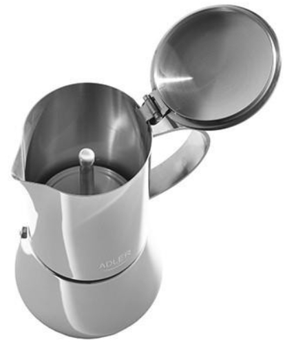 Гейзерная Кофеварка эспрессо Adler AD 4417 - 4