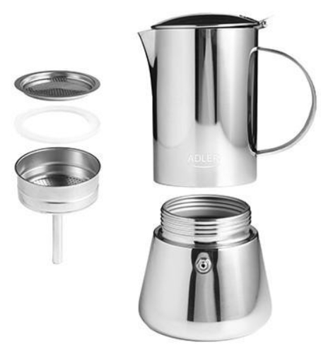 Гейзерная Кофеварка эспрессо Adler AD 4417 - 5
