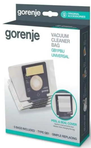 Комплект паперових мішків Gorenje GB1PBU (570741) - 4