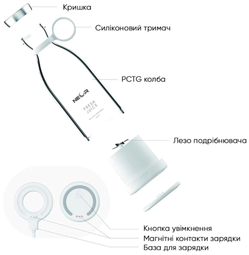 Фитнес-блендер NEOR Juicy 3ML50 WT (23502017) - 2