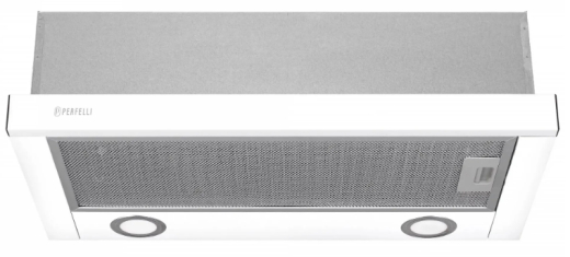 Витяжка телескопічна Perfelli TL 6822 WH 1200 LED - 2