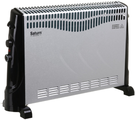 Обігрівач Saturn ST-HT3004K Silver - 2
