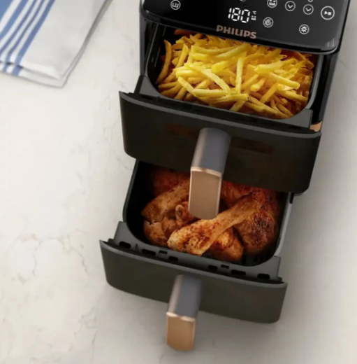 Мультипіч PHILIPS Ovi Stacked Dual Basket NA462/70 - 4