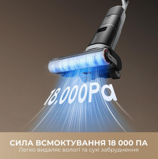 Миючий вертикальний пилосос (1в1) Dreame Wet&Dry Vacuum Cleaner H14 AE (HHR30E) - 5