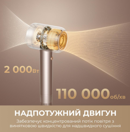 Фен Dreame Gusto G40 PinkGold (AHG40A-PG) - 2