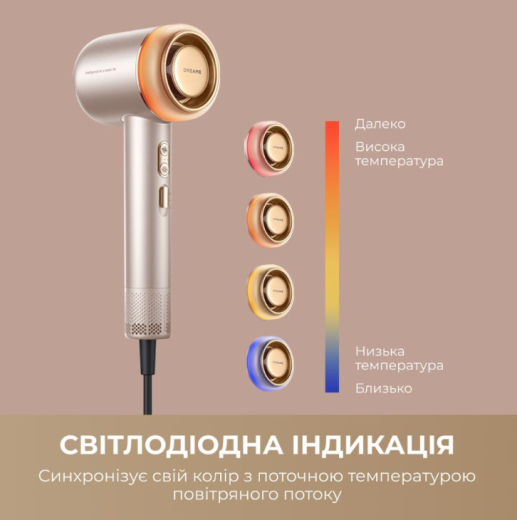 Фен Dreame Gusto G40 PinkGold (AHG40A-PG) - 3