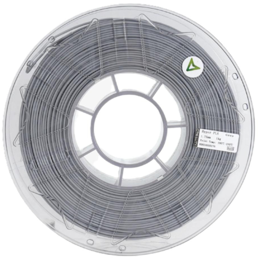 Філамент Creality 3D Hyper PLA RFID Filament 1.75mm/1kg Grey (3301010466) - 3