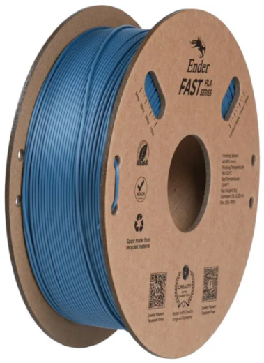 Філамент Creality Ender Fast PLA 1.75mm, 1кг, Gray (3301010437) - 1