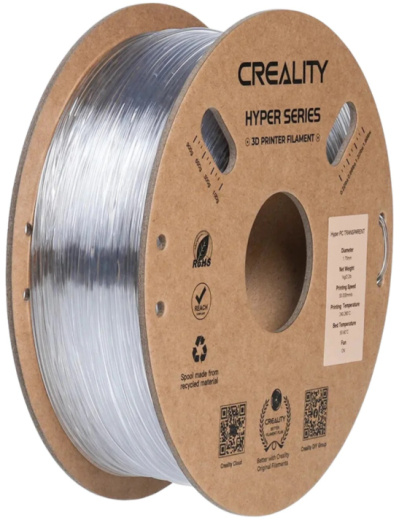 Филамент Creality Hyper PC 1.75mm, 1кг, Transparent (3301070013) - 1