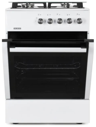 Газовая плита MILANO ML60 G1/07C+ White - 3