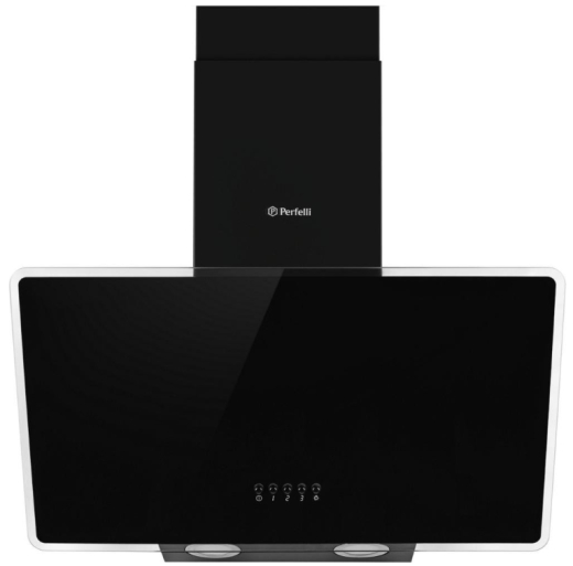 Вытяжка декоративная наклонная Perfelli VICCO 6HM NERO - 1