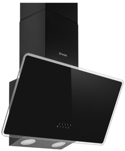 Вытяжка декоративная наклонная Perfelli VICCO 6HM NERO - 2