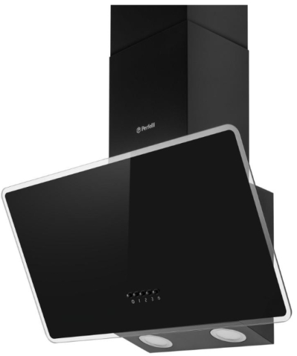 Вытяжка декоративная наклонная Perfelli VICCO 6HM NERO - 3