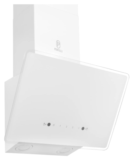 Витяжка декоративна похила PERFELLI VIO 5HW BIANCO - 2