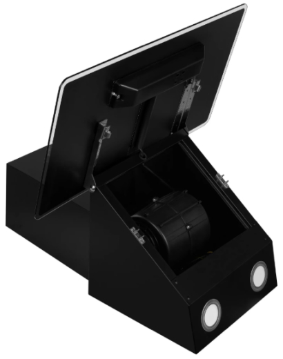 Витяжка декоративна похила PERFELLI VIO 5HW NERO - 4