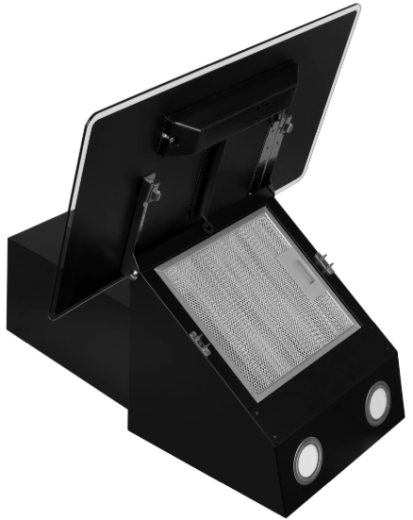 Витяжка декоративна похила PERFELLI VIO 5HW NERO - 5