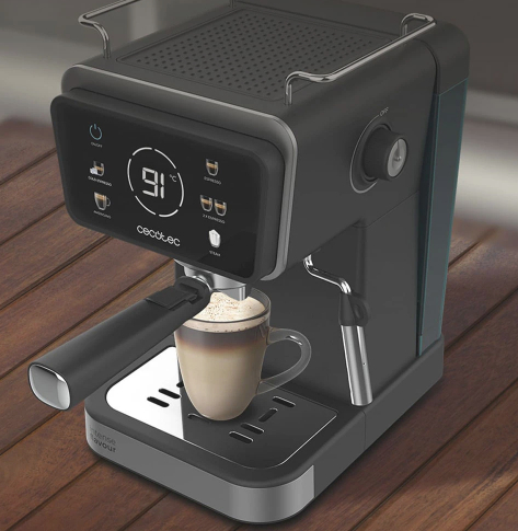 Рожковая кофеварка эспрессо CECOTEC Power Espresso 20 ColdBrew Touch (CCTC-00269) - 3