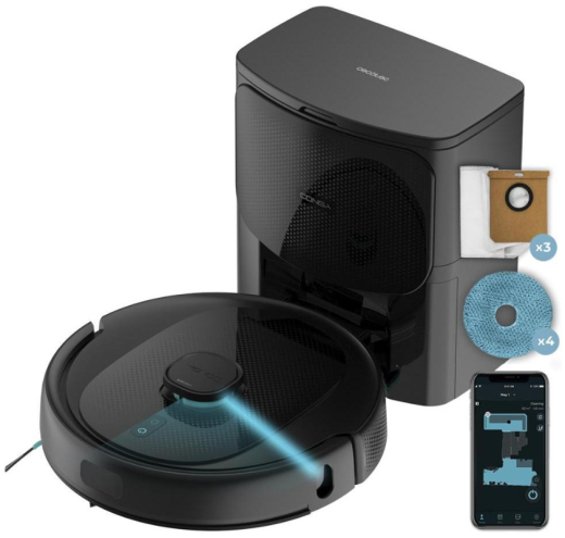 Робот пылесос с влажной уборкой CECOTEC Conga 9590 Spin Revolution Ultra Power Home (A01_EU01_100146) - 2