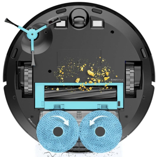 Робот пылесос с влажной уборкой CECOTEC Conga 9590 Spin Revolution Ultra Power Home (A01_EU01_100146) - 4