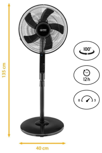 Вентилятор підлоговий First FA-5553-4 - 2