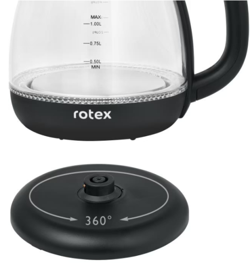 Электрочайник Rotex RKT80-B - 5