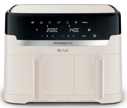 Мультипіч Tefal Dual Easy Fry Essential White EY901AE0 - 2