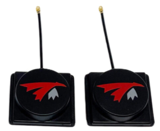 Антена для дрона TrueRC Canada X2-AIR 5.8 MK II pair for DJI RP-SMA LHCP (0608597253825X) - 1