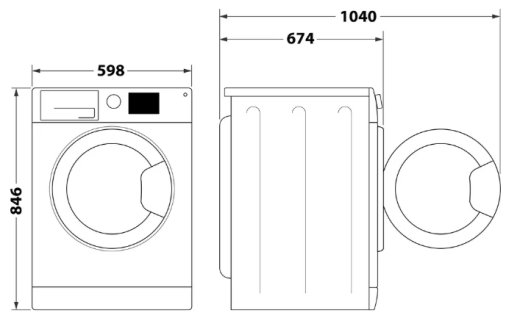 Сушильна машина Whirlpool WD 95 WBBPL - 11