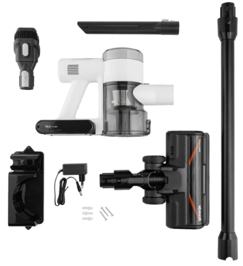 Пилосос 2в1 (вертикальний + ручний) Gorenje SVC222230AEW - 7