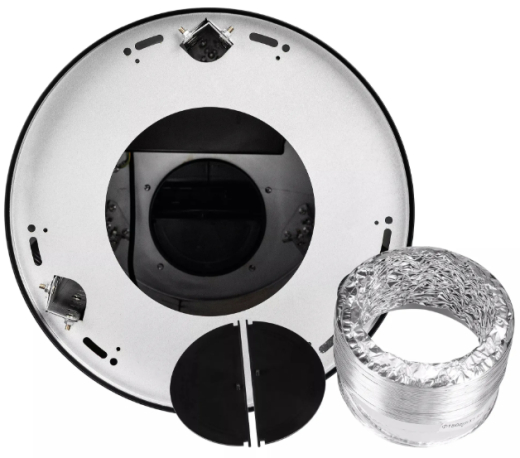 Вытяжка декоративная Perfelli CENTRO 35PEB NERO - 5