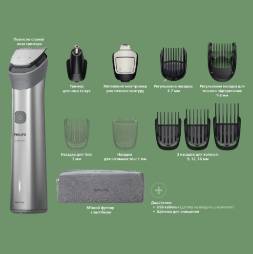 Машинка для стрижки Philips All-in-One Trimmer 5000 Series MG5941/15 - 2