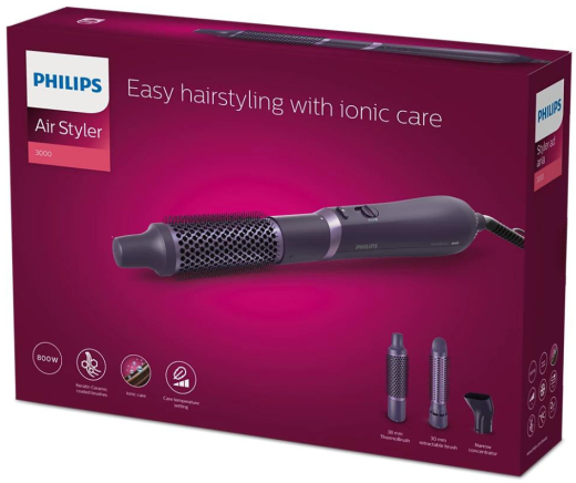 Фен-щітка Philips BHA305/00 - 8