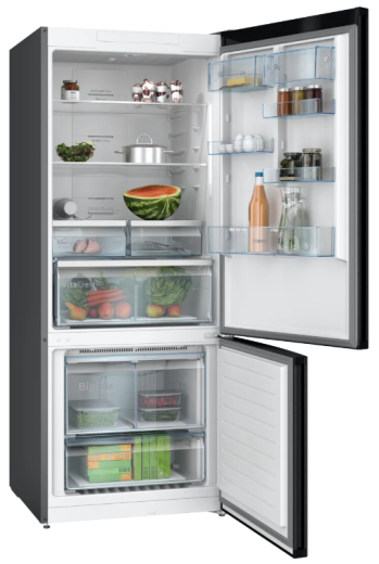 Холодильник з морозильною камерою Bosch KGN76CXE0N - 2