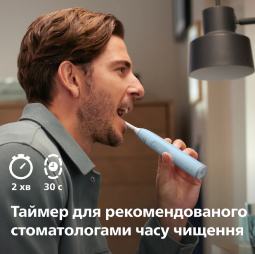 Електрична зубна щітка Philips Sonicare 6100 Series HX7406/02 - 10