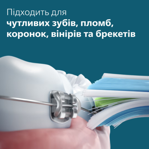 Електрична зубна щітка Philips Sonicare 6100 Series HX7406/02 - 16