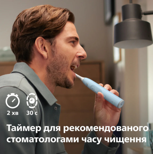 Електрична зубна щітка Philips Sonicare 6100 Series HX7406/01 - 8