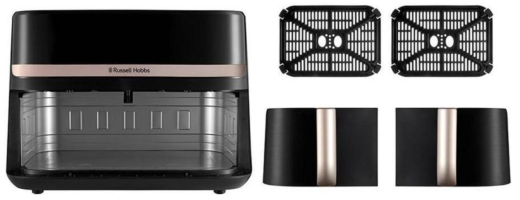 Мультипіч Russell Hobbs Satis Fry DualBasket 27680-56 - 3