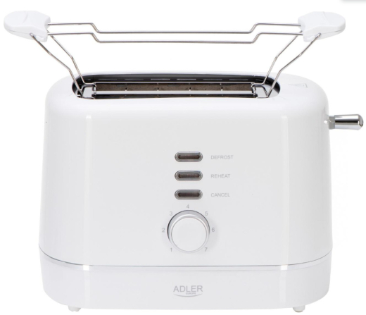 Тостер Adler AD 3224 white - 2